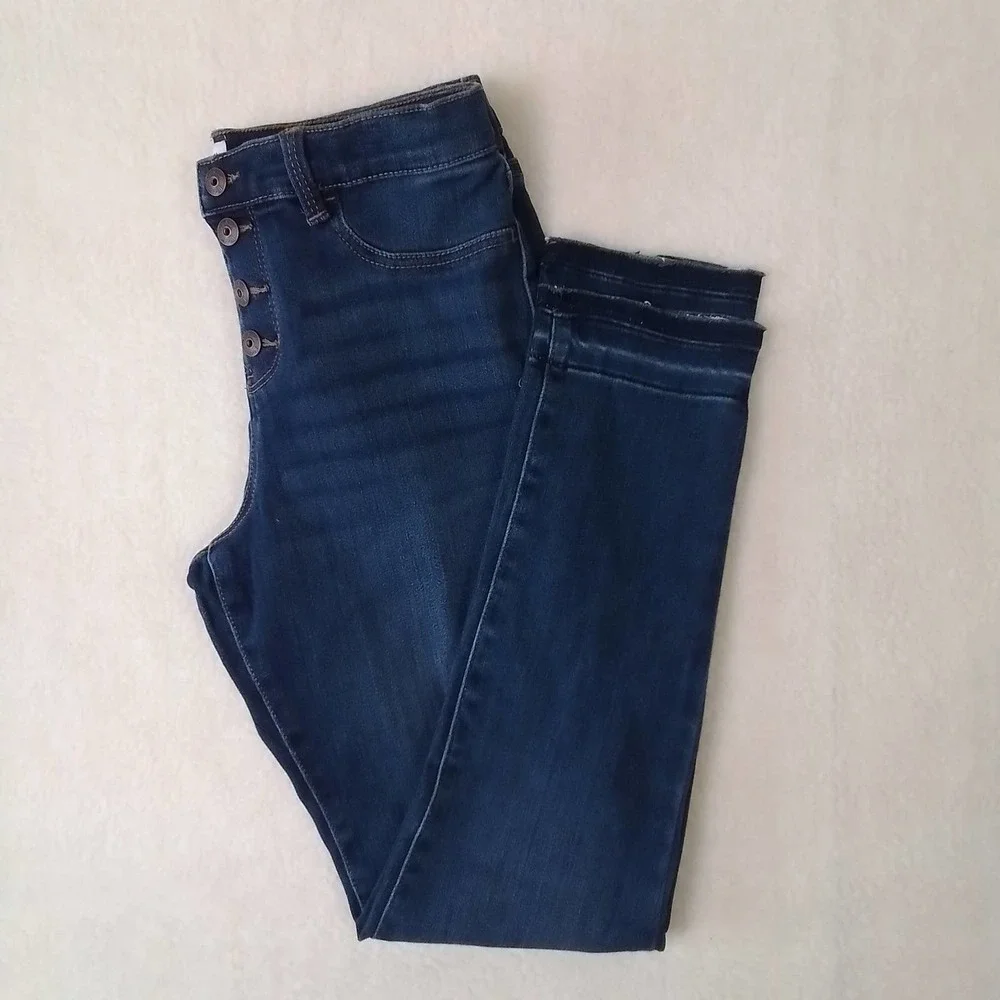 OshKosh Mid Rise Jegging Girl's‎ Size 14 in Dark Wash Denim